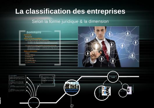 CLASSIFICATION DES ENTREPRISES